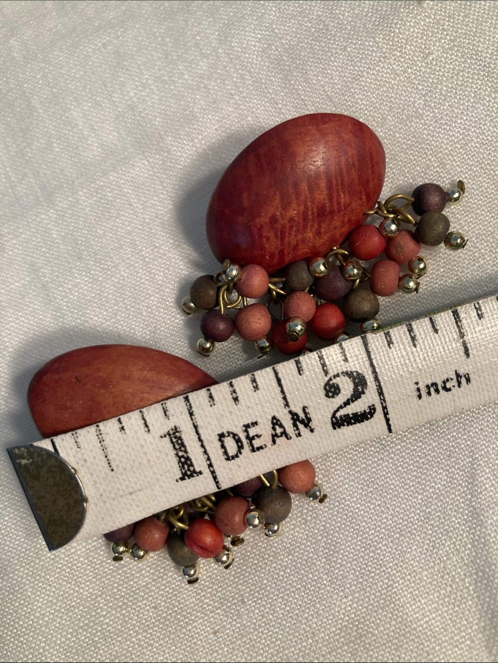 Large bundle of exotic wood earrings and bracelets - Picture 5 of 16